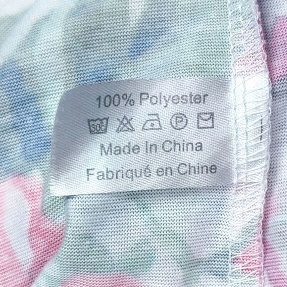 Show Me Your Mumu Knee Length Pink Floral Lightweight Jersey Kimono Robe O/S - Picture 8 of 9